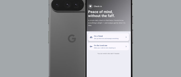 DailyOK welcome screen displayed on an Android phone